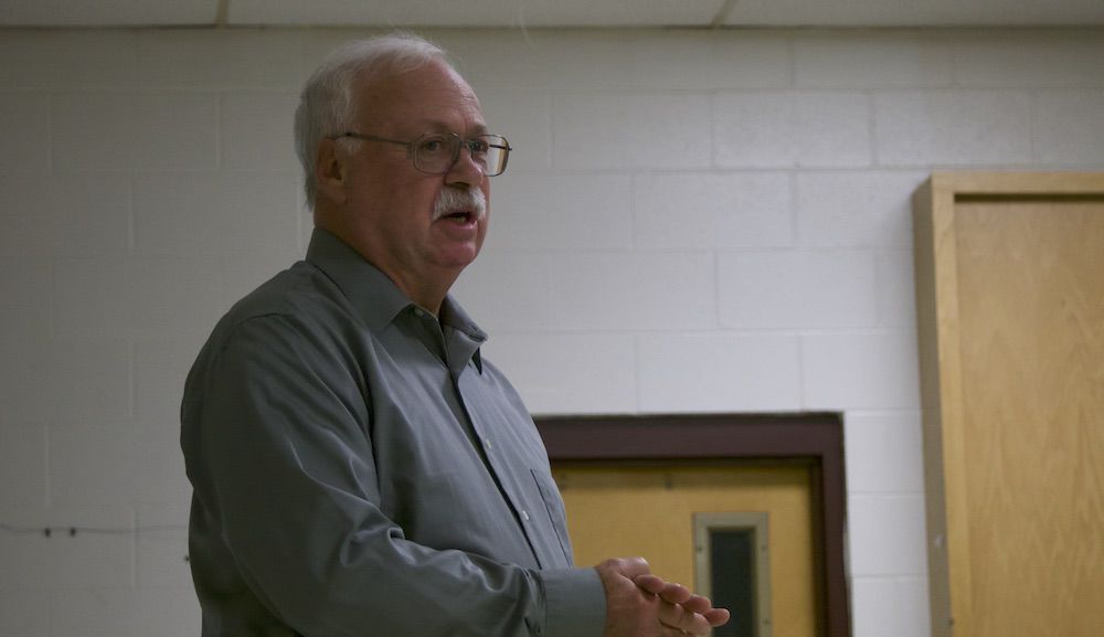 Kent Henderson during FNLC's annual meeting, 11-14-2019